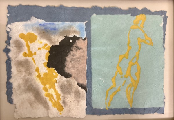 Pressed Paper, Small Rectangle by Jane Thorne