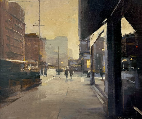 Late Day, Upper West Side by Ben Aronson