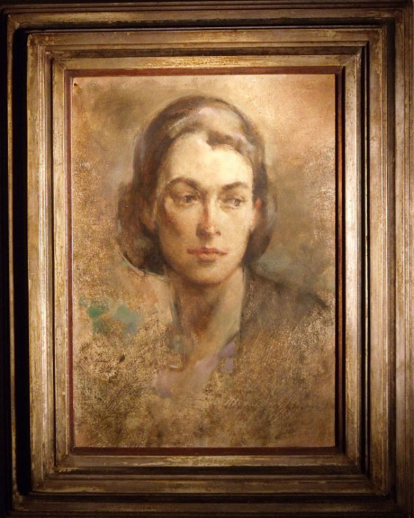 Portrait of Nancy Metcalf Lehman by Alexander James
