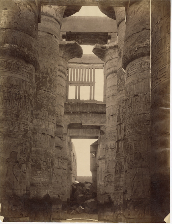 Karnak Egypt 1862 by Frances Bedford