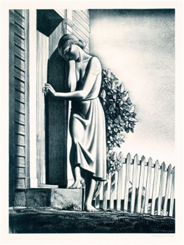 And the Women Must Weep by Rockwell Kent