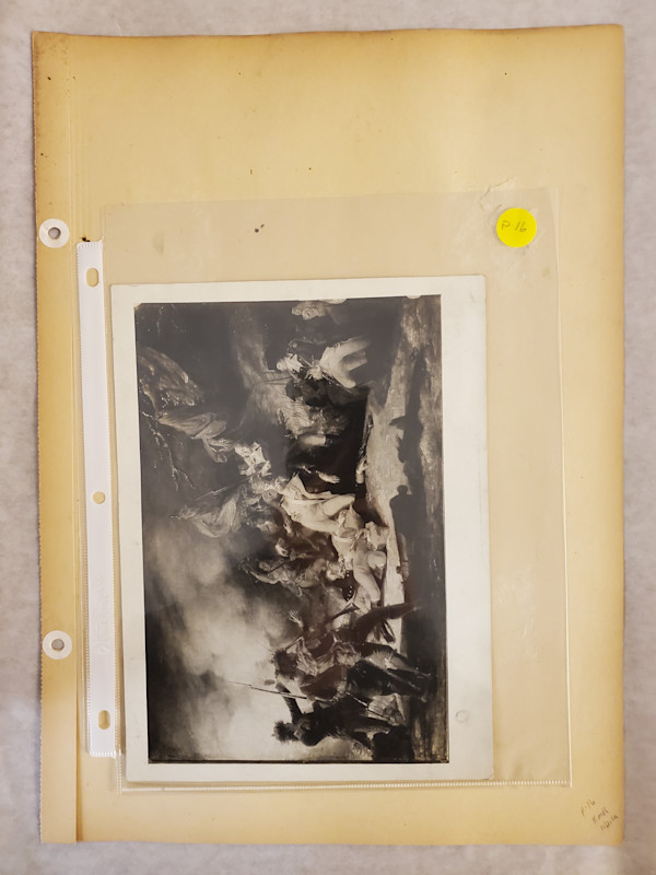 P. 16 The Death of Gen. Montgomery in the attack of Quebec 12/31/1775 by Barry Faulkner