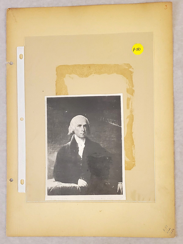 P. 50 Photo of unknown person. Artist: Gilbert Stuart by Barry Faulkner