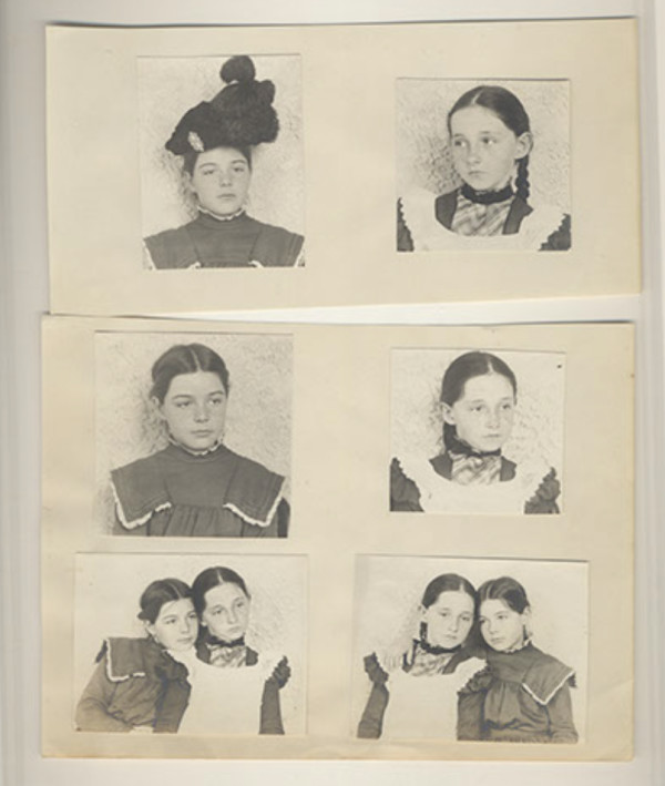 Post Cards and Snapshots Sister Portraits