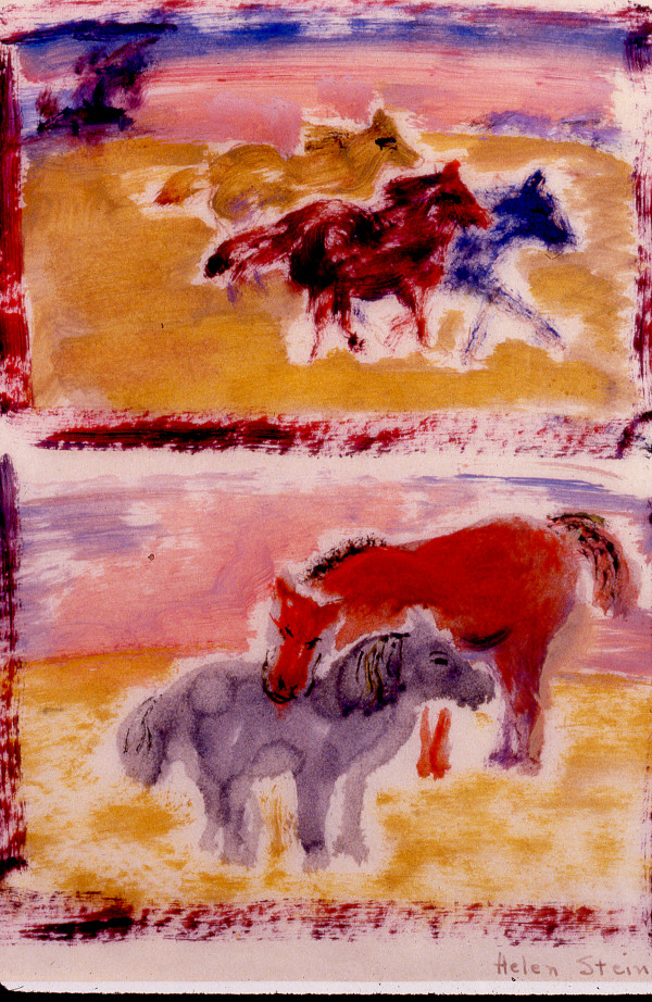 Playing Horses by Helen Stein
