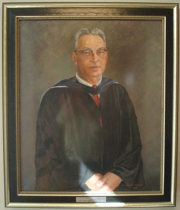 President Lloyd P. Young by Florence R. Holoway
