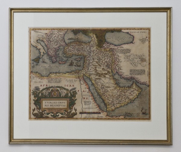 The Turkish Empire by Abraham Ortelius