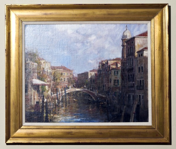 Canal Bridge, Venice by H. Thomas Clark