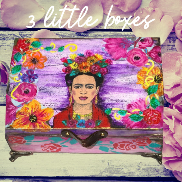 Frida Kahlo Bling Box by Brendan Briggs