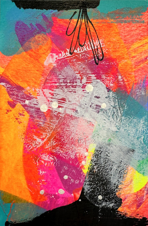 Neon Pixels #1 by Debbi Murray