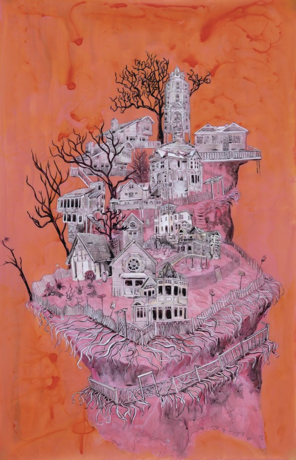 Edge, 16x20 on fine art paper 3/10