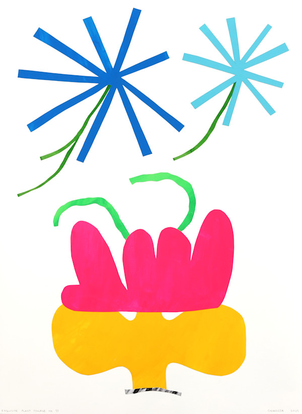 Exquisite Plant Collage No. 37 by CHIAOZZA