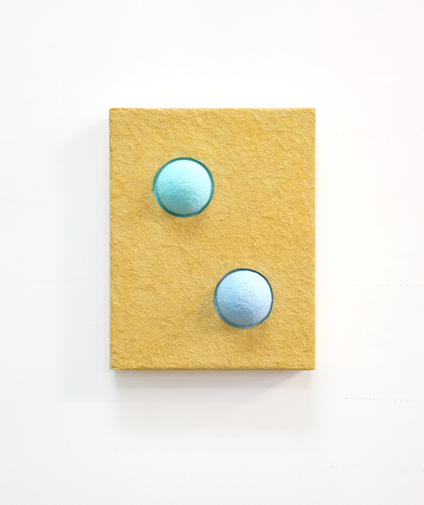 Two Cool Spheres in Mustard by CHIAOZZA