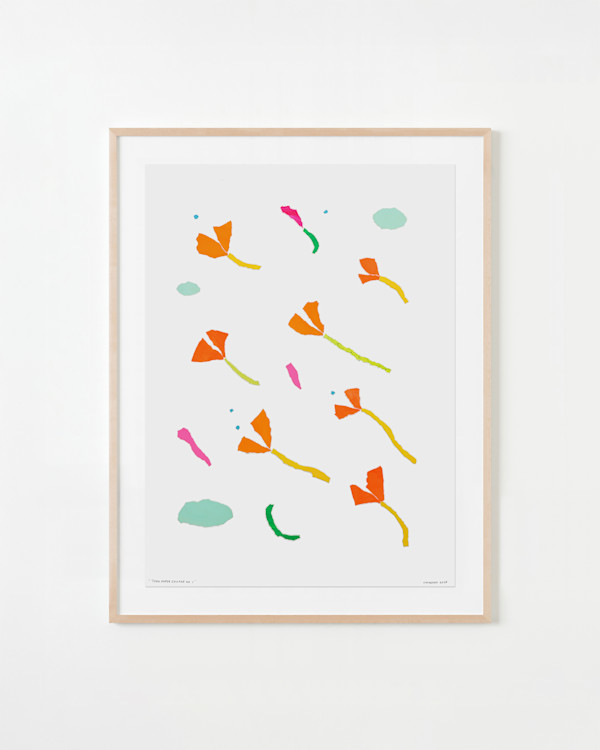 Torn Paper Collage No. 1 by CHIAOZZA