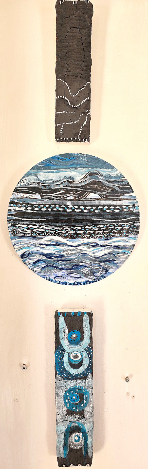 Sea Motif Crossing & Clay by Gabriella Lewenz  Artist | Gallery