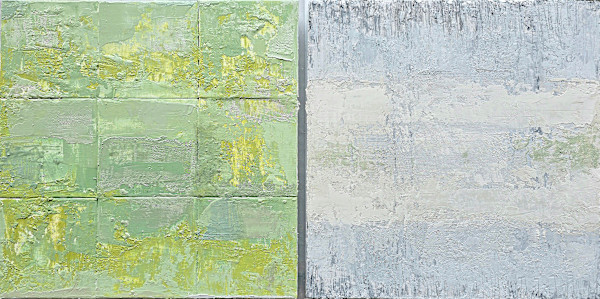 Sages Tempo Diptych by Gabriella Lewenz  Artist | Gallery
