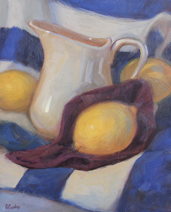 Lemons and Cream by Grace Curtis Fine Art