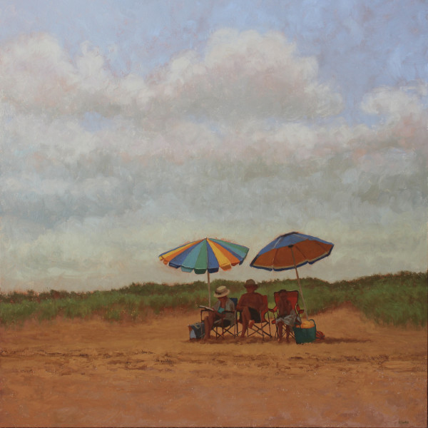 Beach Umbrellas by Grace Curtis Fine Art