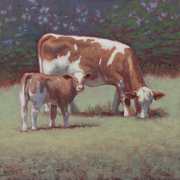 Grazing Nearby by Grace Curtis Fine Art