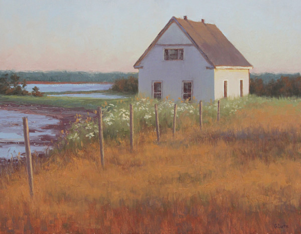 Seaside House by Grace Curtis Fine Art