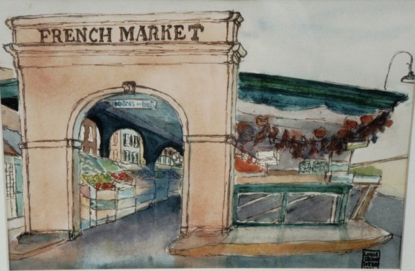 French Market by Lou Jordan