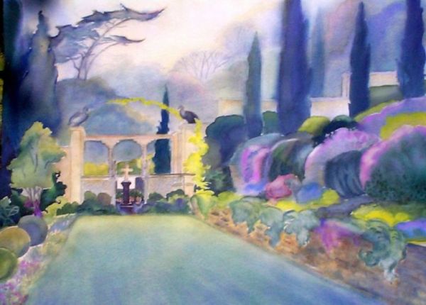 Iford Garden by Lou Jordan