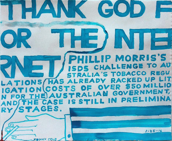 "The Investor-State Dispute Settlement" (Thank God For the Internet series) by Kenny Cole