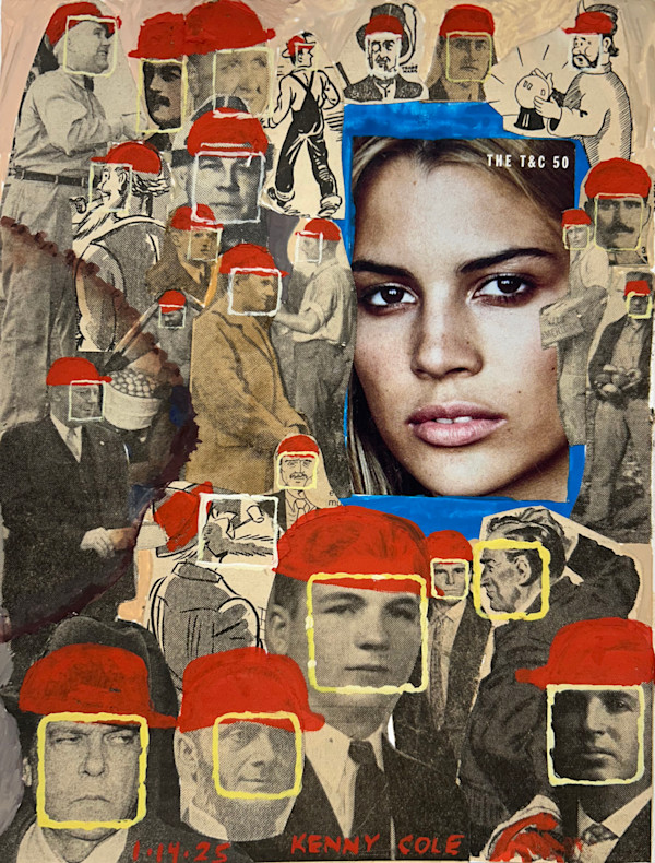 “G.A.G. & M.A.G.A.A.A.A.A.A.A.G.A. Surrounded (Study)” by Kenny Cole