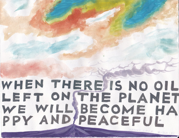 "Happy and Peaceful" by Kenny Cole