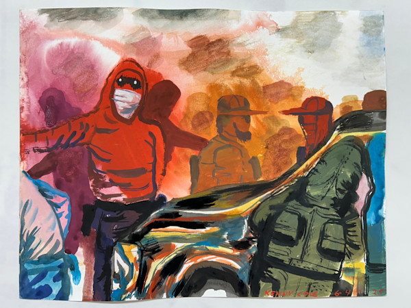 “The Deputized: Red Hoodie” by Kenny Cole