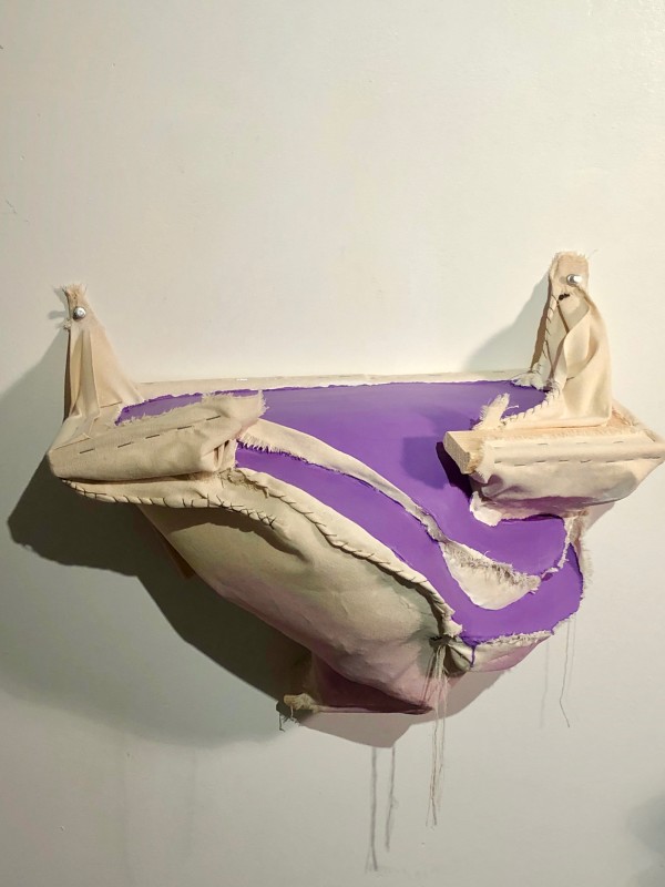 Bag Painting (purple) by Howard Schwartzberg