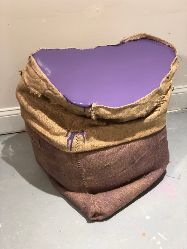 Purple Sack Painting