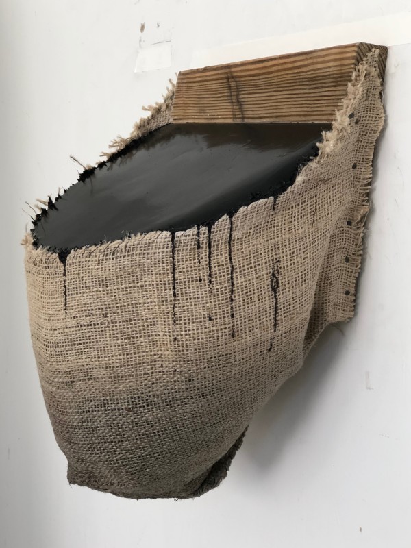 Incline Bag Painting (Black) by Howard Schwartzberg