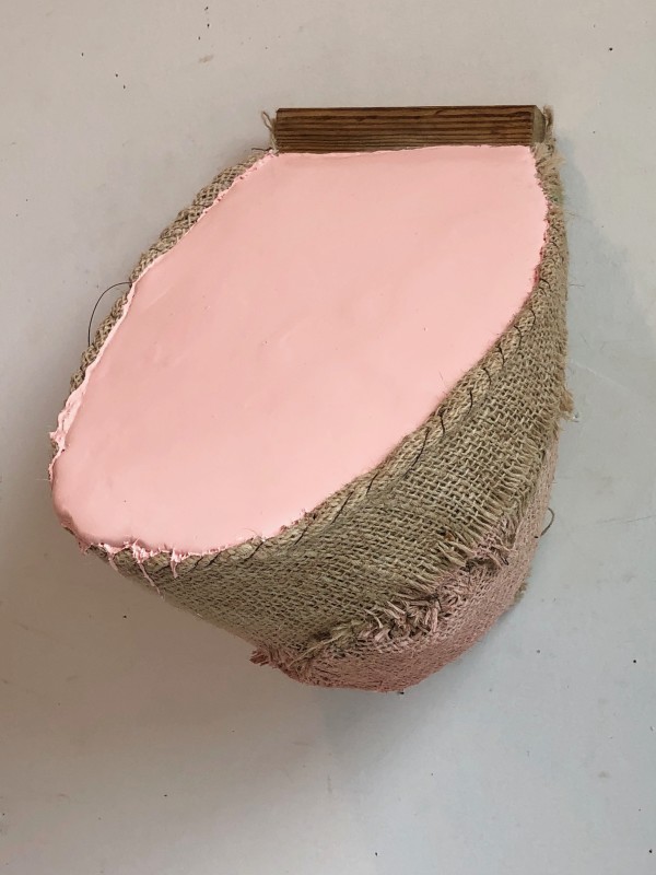Incline Bag Painting (Light Pink) by Howard Schwartzberg