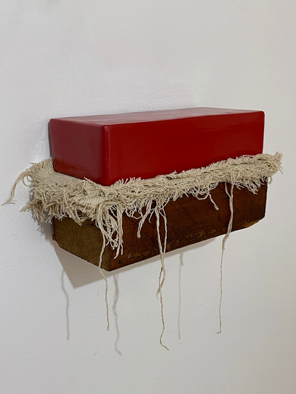 Bed Painting (red gloss) by Howard Schwartzberg, Image 1.