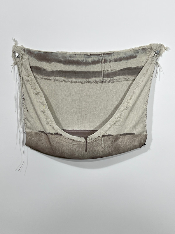 Pouch Painting  (violet brown) by Howard Schwartzberg