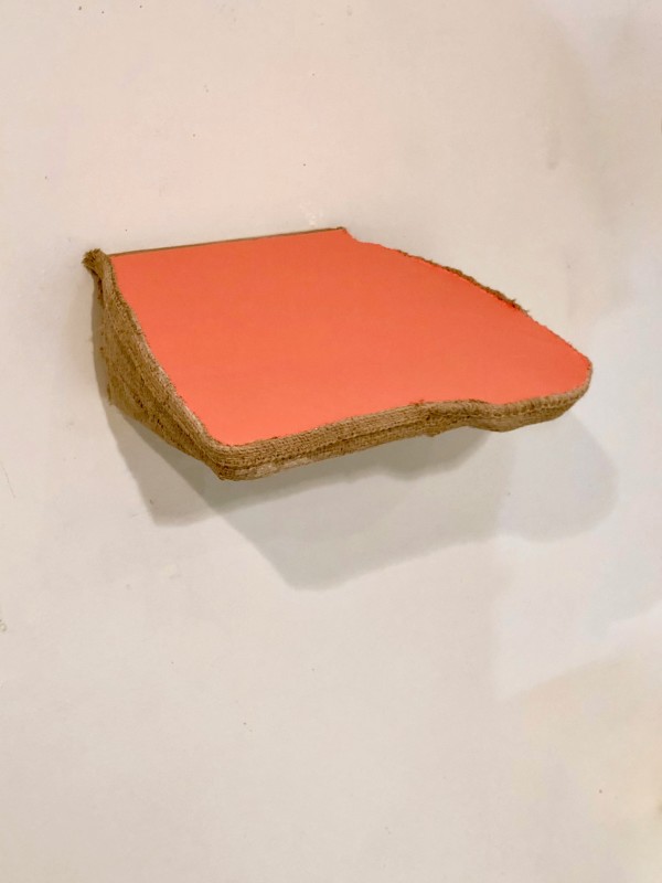 Incline Painting (Orange Pink) by Howard Schwartzberg