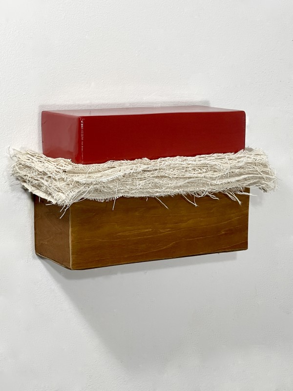 Bed Painting (red gloss) by Howard Schwartzberg
