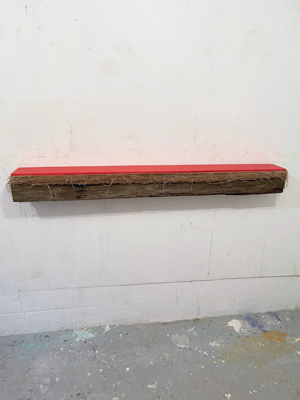 Bed Painting (red) by Howard Schwartzberg