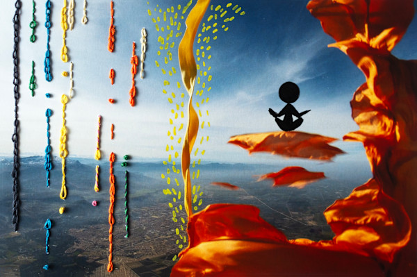 Meditation 01 by Malika Sqalli