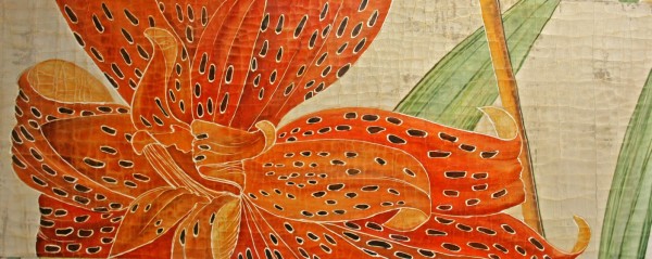Tiger Lily w/ Stem by Roberta Ahrens