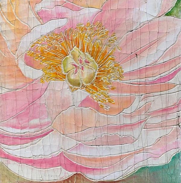 Pink Peony 2 by Roberta Ahrens