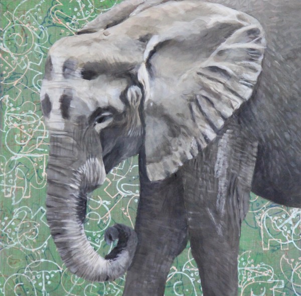 Day 27 - Elephant by Lorelle Carr