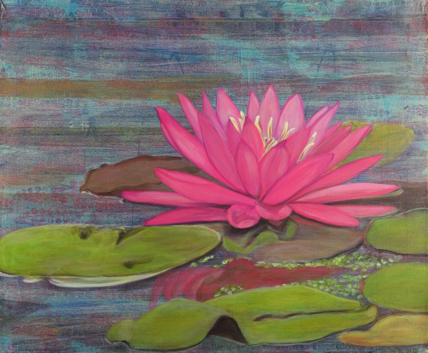 Lotus and Lilly Pads by Lorelle Carr