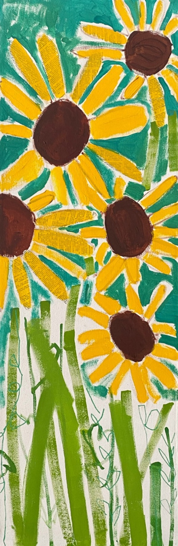 Sunflower by Sheryl Siddiqui Art