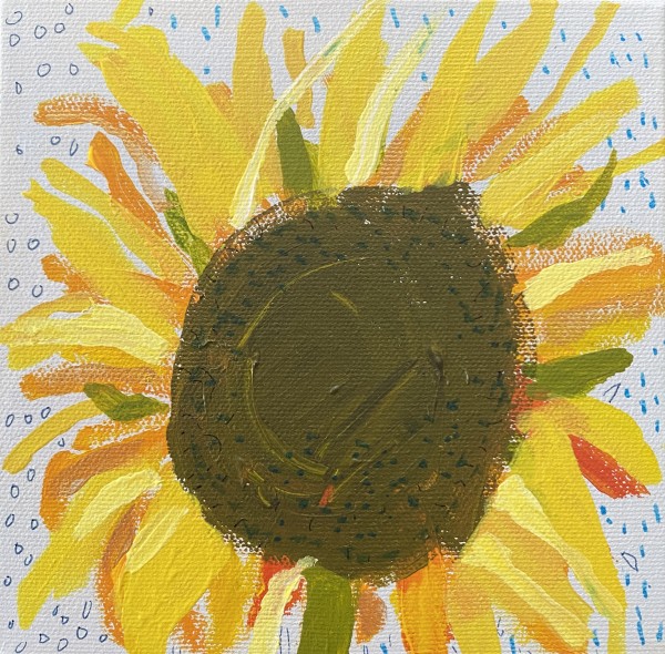 Sunflower by Sheryl Siddiqui Art