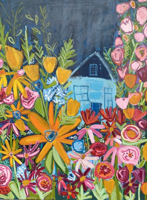 Midnight Garden by Sheryl Siddiqui Art