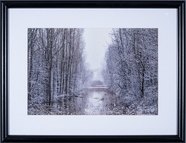 Spring Snow Mapleton MI by Charles Bonham