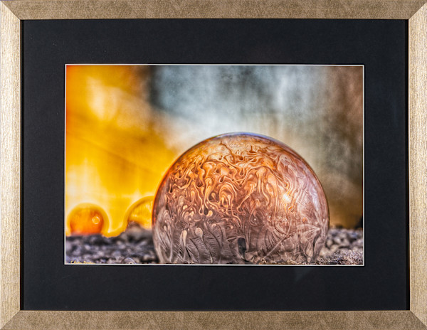 Fozen Soap Bubble by Charles Bonham