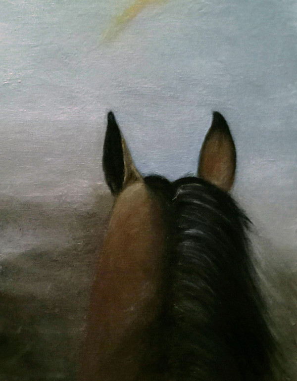 Buckskin in the Mist by Annette Israel